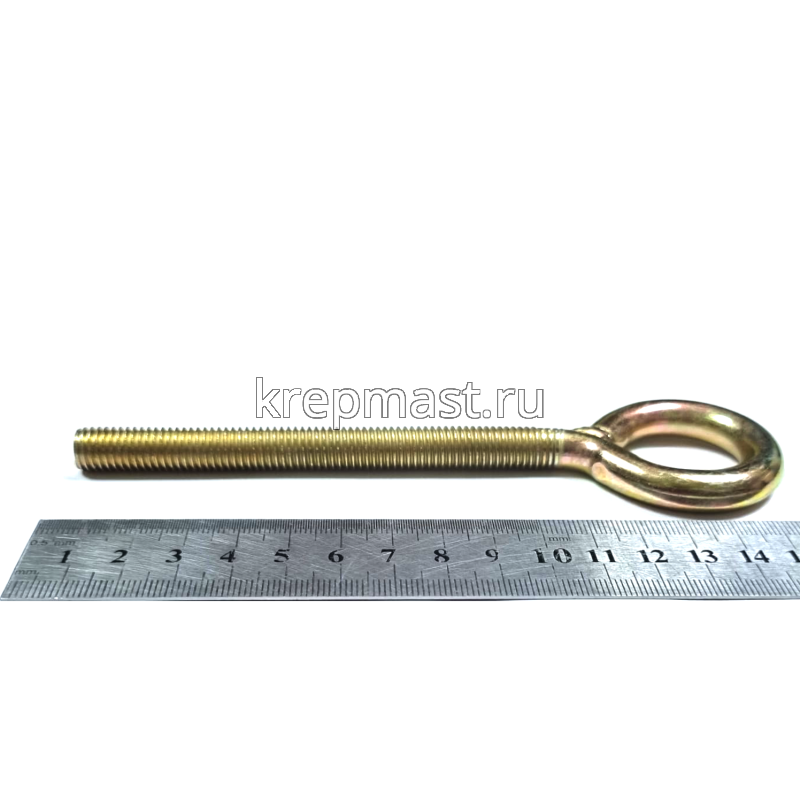 Винт с кольцом 10х100