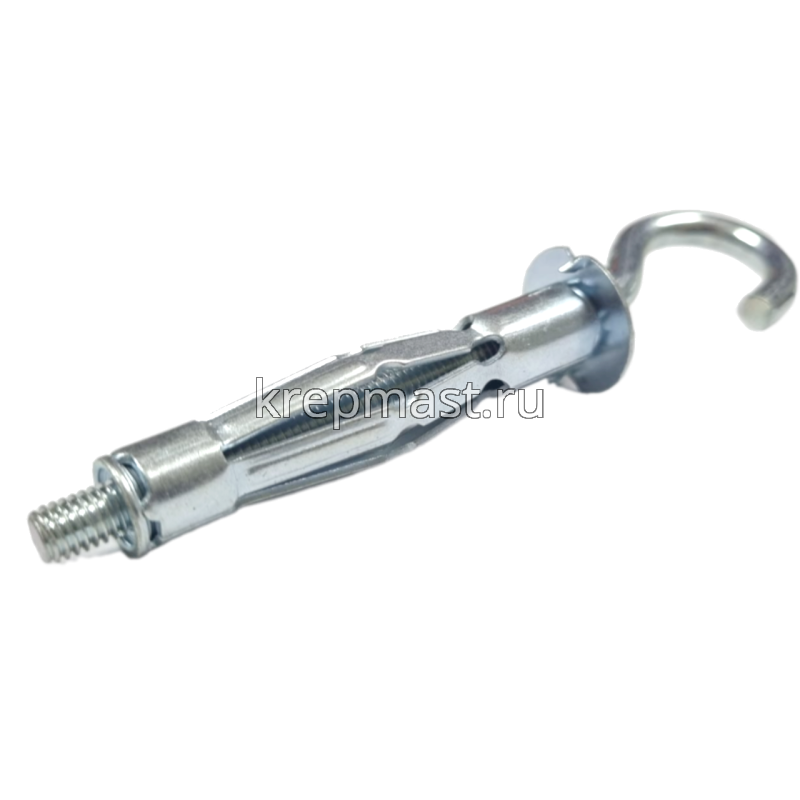 Дюбель мет.д/пустотелых констр.крюк М 5х52