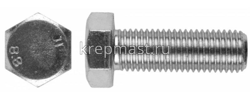 Болт 8х 45 кл.пр. 8,8 оц. п/р DIN 933