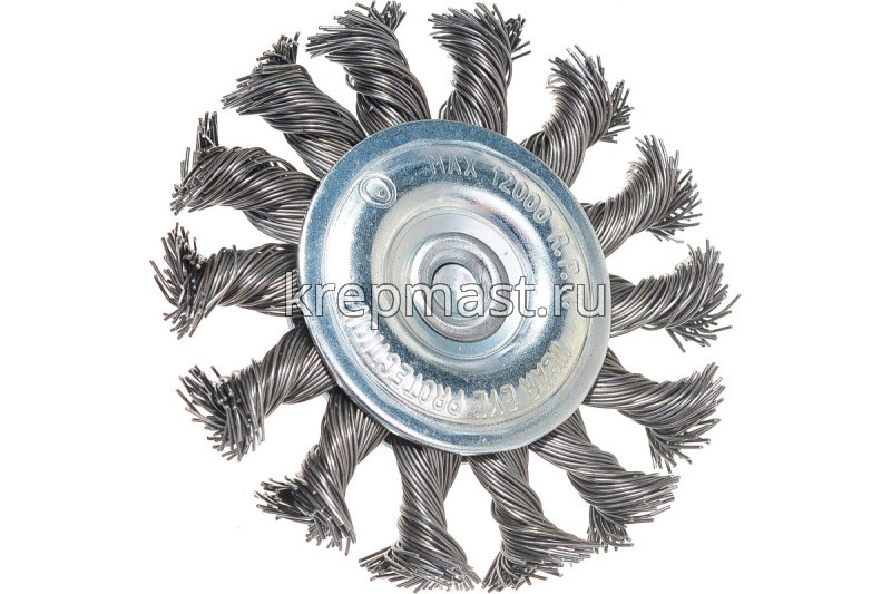Корщетка- колесо 75мм для ДРЕЛИ USP сталь витая