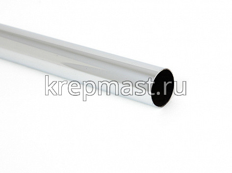 Труба мебельная для шкафа 25х0,7х3000 хром