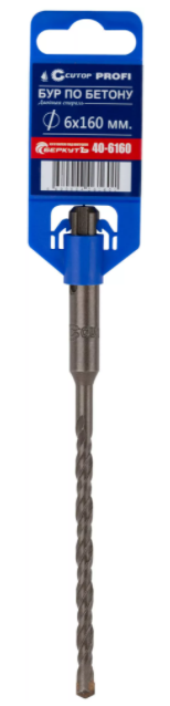 Бур SDS+ CUTOP Profi 6,0х160мм