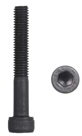 Винт с внутр.шестигранником 8 х 40 черный кл.пр.12.9 н/р DIN 912