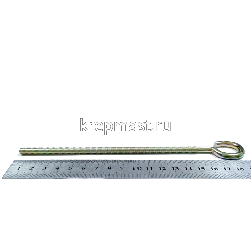 Винт с крюком 6х150
