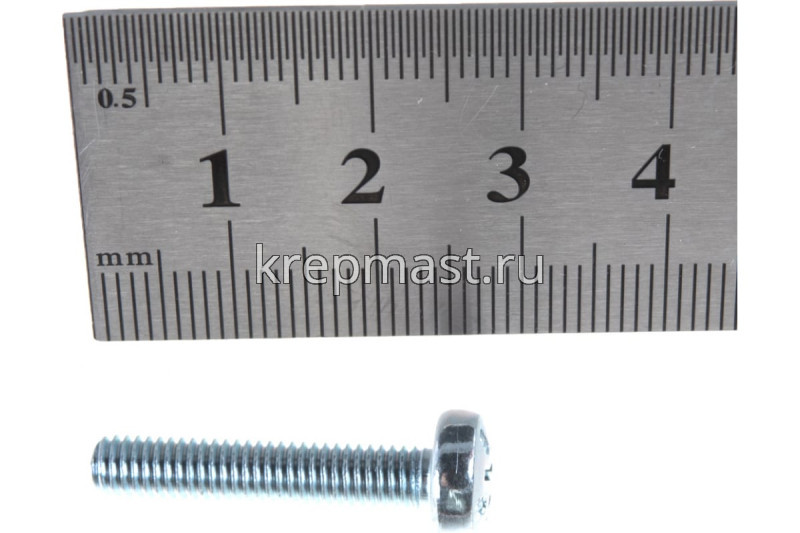 Винт п/цил 5,0х25 DIN 7985