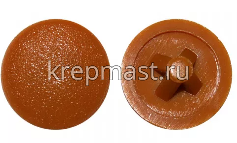 Заглушка №2 для шурупов- охра