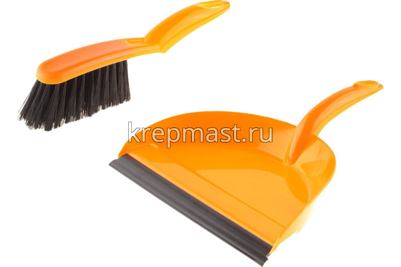 Набор щетка + совок с кромкой