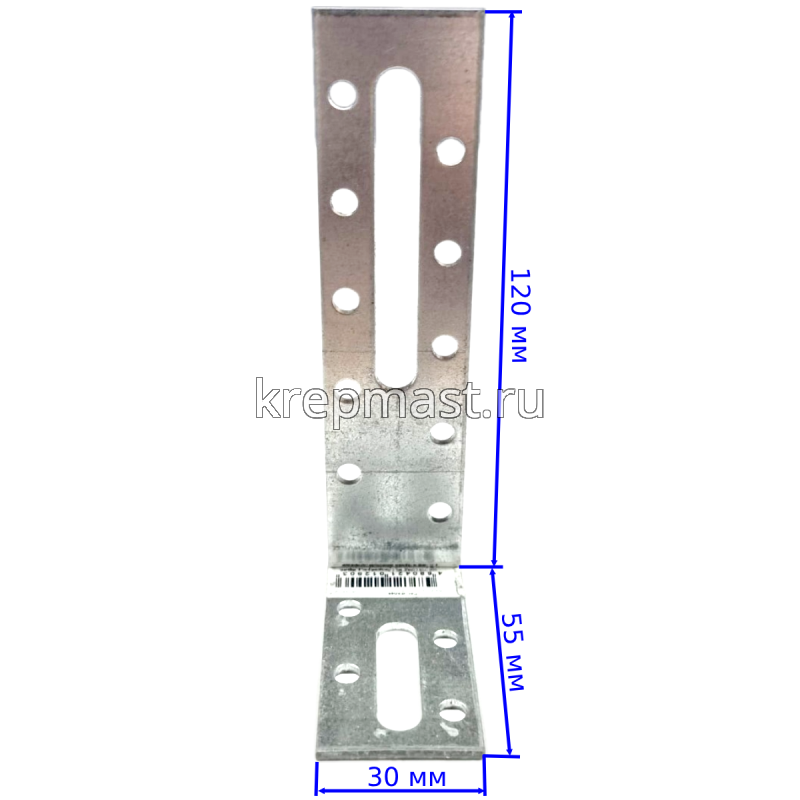 KRD4 регулируемый уголок 120х55х30мм