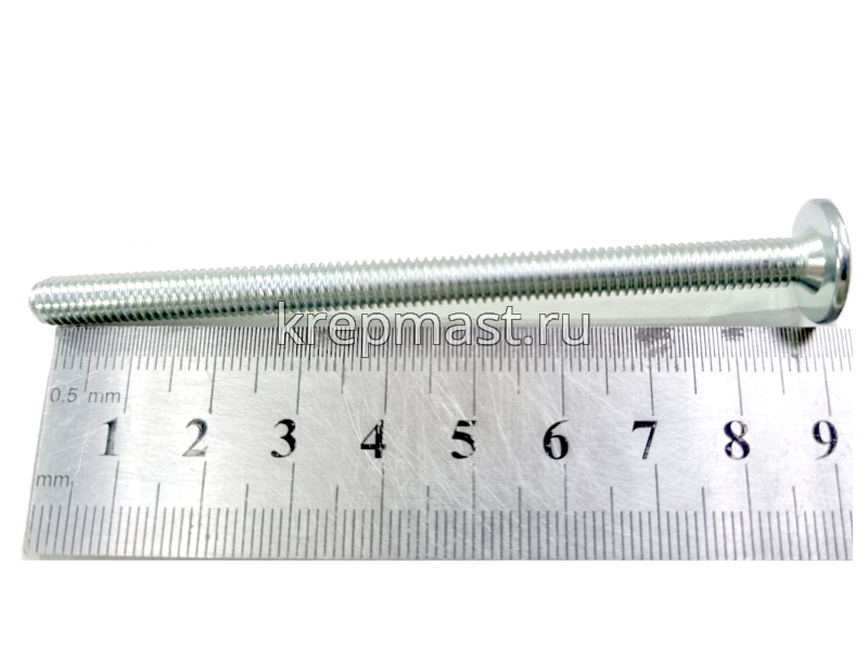 Винт стяжка 6х 90 DIN 7420 SW4 оц.