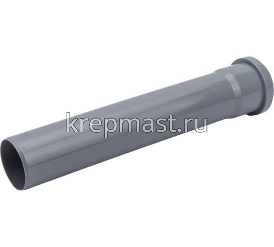 Труба с раструбом D 50*1,8 (0,25м) п/п