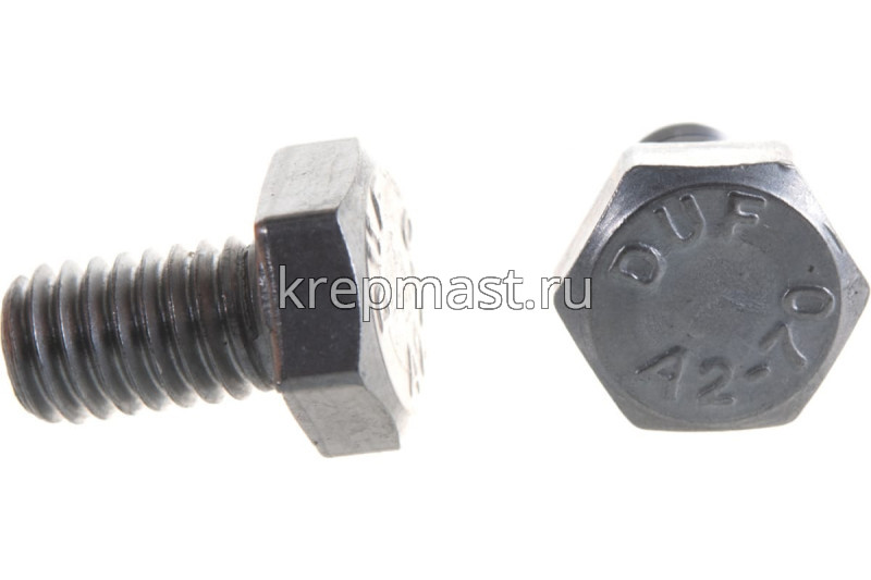 Болт 6х10 нержав. DIN 933 A2