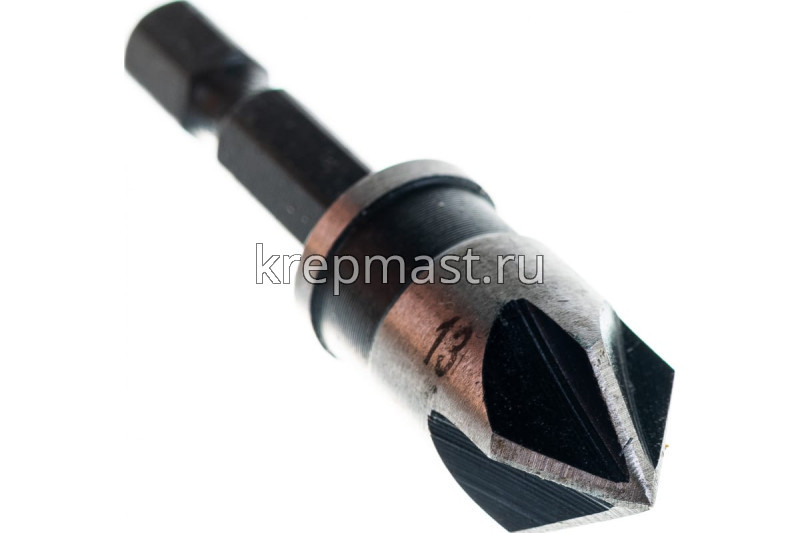 Зенкер FIT/USP конический, хвостовик под биту, 13мм БОЛЬШОЙ