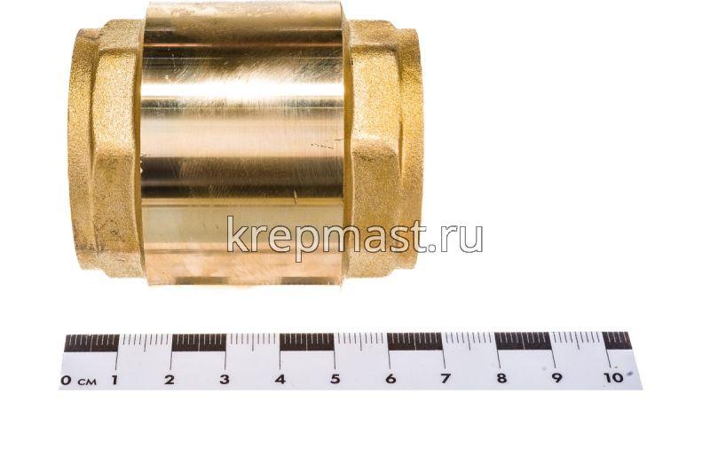 Клапан обратный 1 1/4" латунь