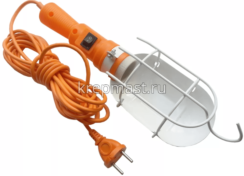 Светильник ЛСУ-1 (переносн) 5м ПВС с выкл