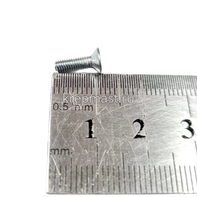 Винт с внут. шестиг. потай голов. 3х10 кл.пр.8,8 DIN 7991